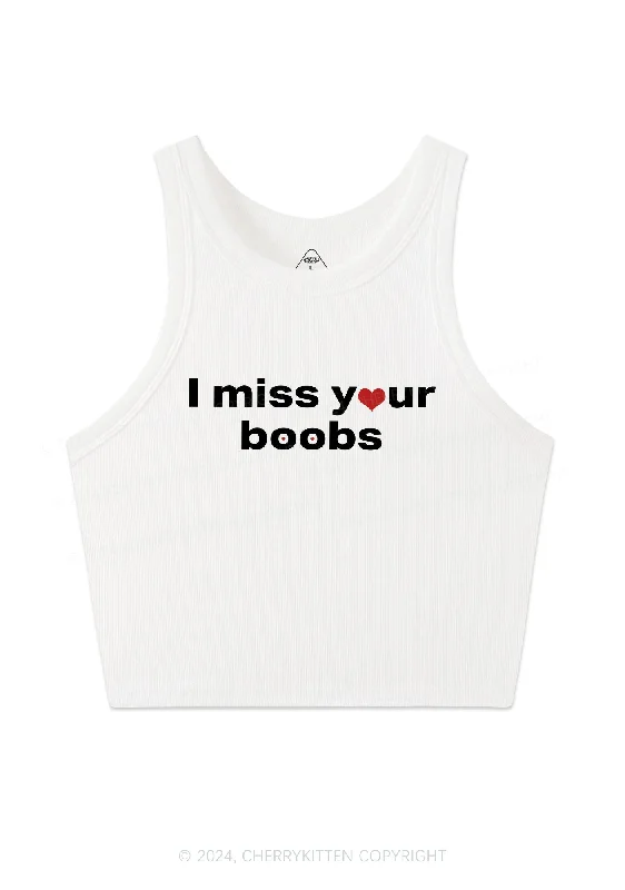 Miss Your Bxxbs Y2K Valentine's Day Crop Tank Top Cherrykitten