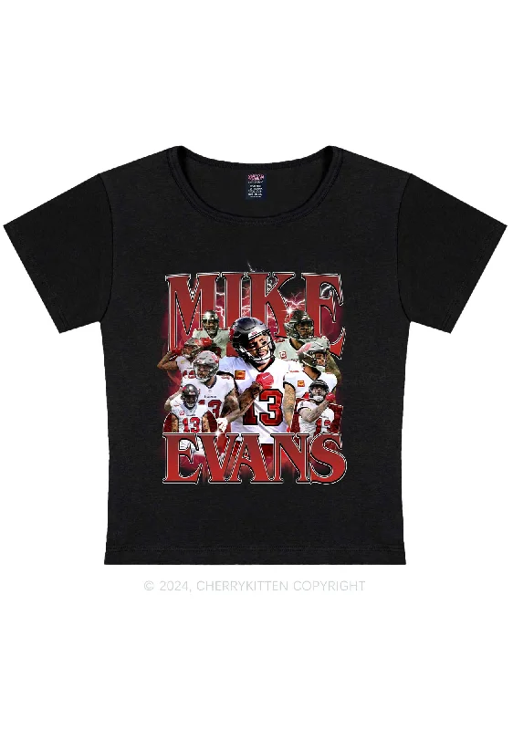 Red Mike Y2K Super Bowl Baby Tee Cherrykitten