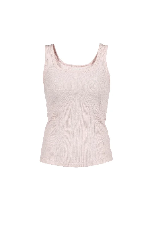 Annamay Rib Tank Top - Soft Rose