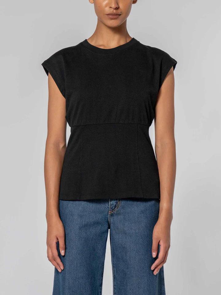 Nobody Denim Bodice Tee in Black