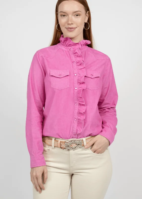 Ivy Jane Joyce Ruffle Snap Shirt