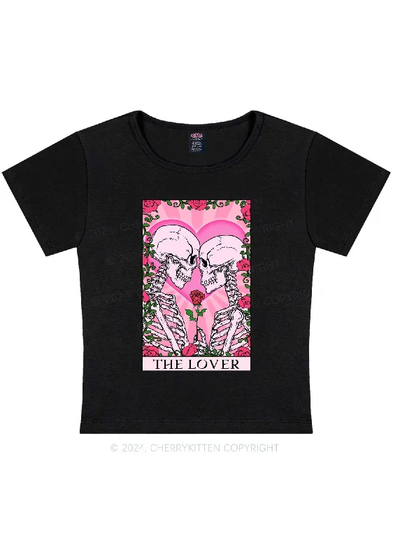 The Lover Y2K Valentine's Day Baby Tee Cherrykitten