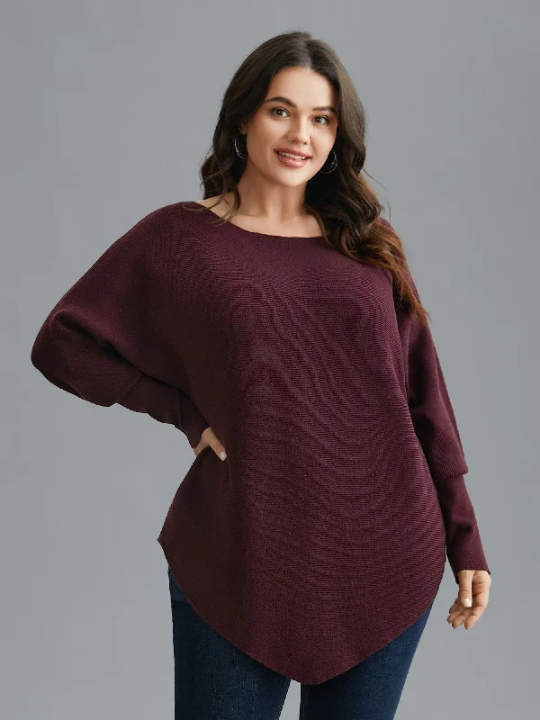 Supersoft Essentials Solid Dolman Sleeve Pullover