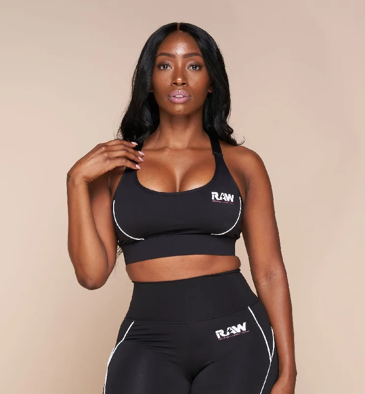 RAW Classic Sports Bra (Black)