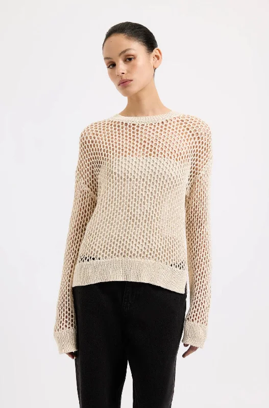 Nude Lucy Garcia Crochet Knit in Natural