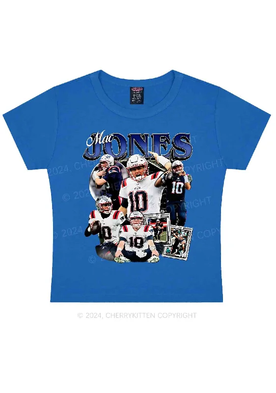 Blue Jones Y2K Super Bowl Baby Tee Cherrykitten