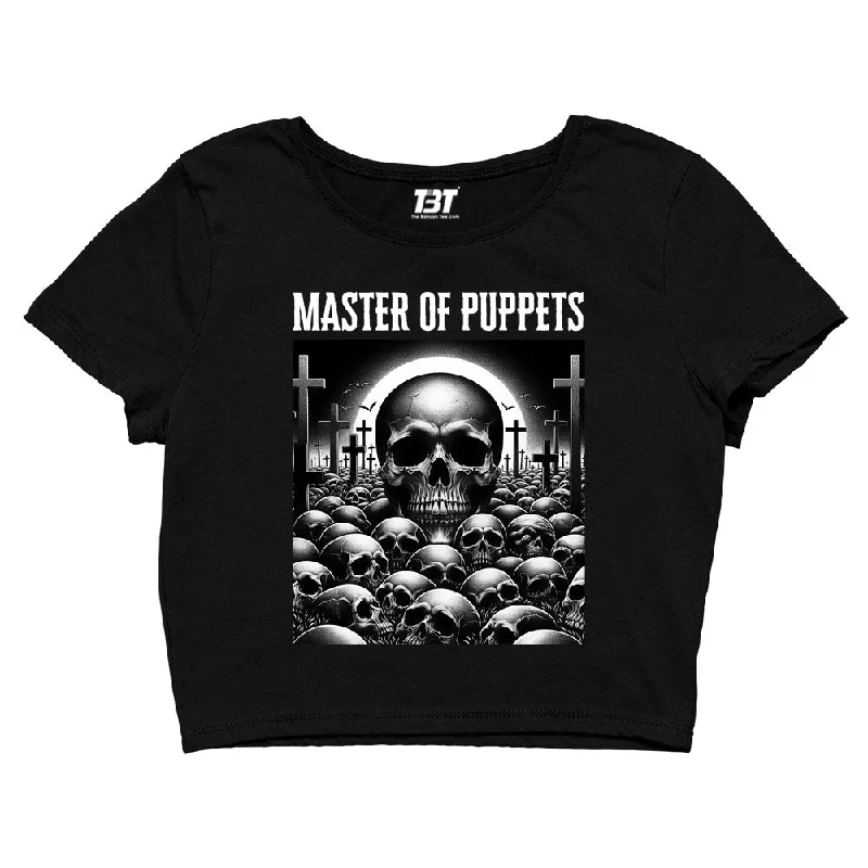 Metallica Crop Top - Obey Your Master