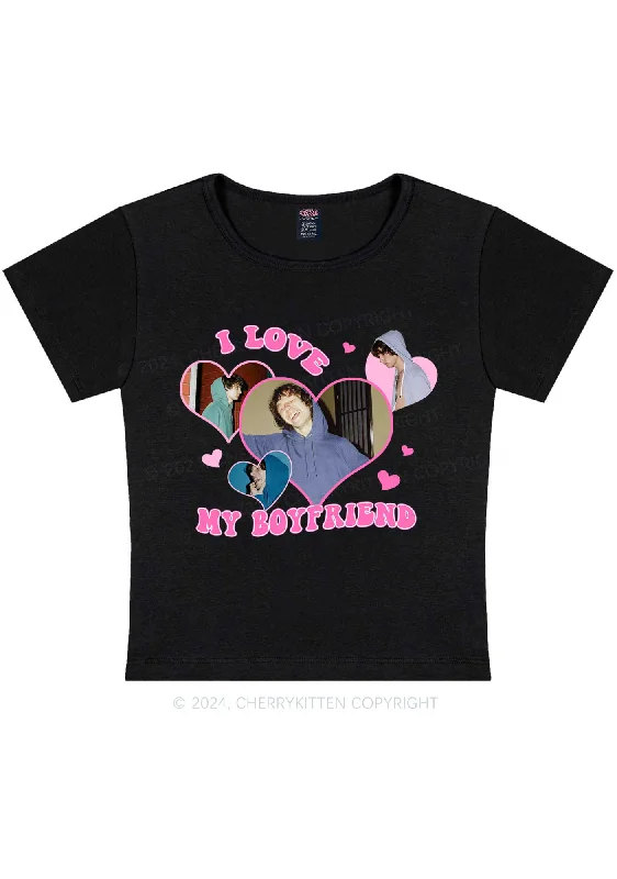 Custom Love My Girlfriend Y2K Valentine's Day Baby Tee Cherrykitten