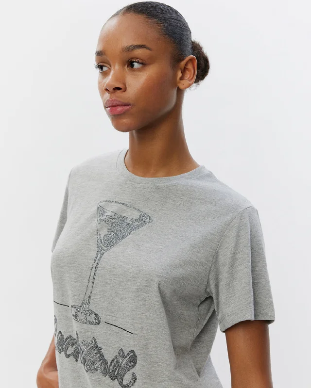 ZENASW T-SHIRT - Grey melange