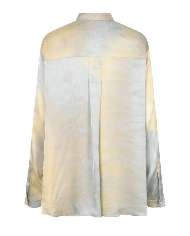 Saalfrida Shirt Ombre Cream