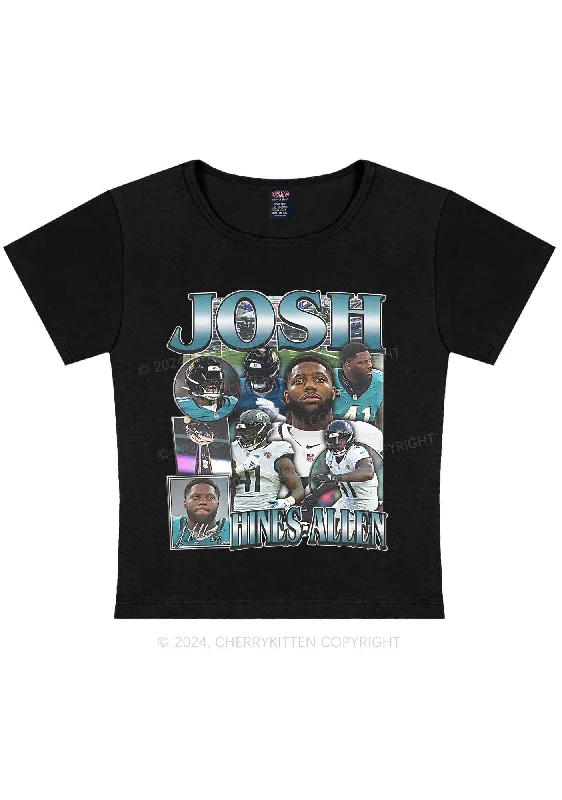 Green Josh Y2K Super Bowl Baby Tee Cherrykitten