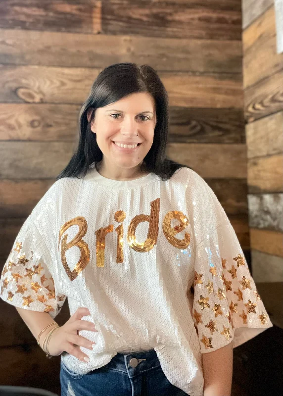 Simply Southern Sequin Bride Top