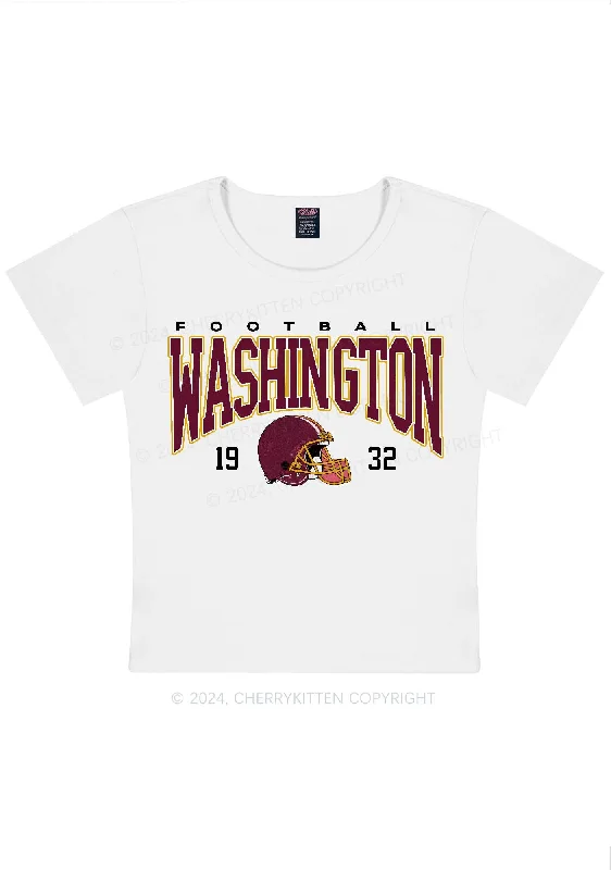 Washington Football Y2K Super Bowl Baby Tee Cherrykitten