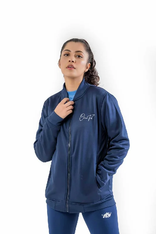 VELOCITY DRI-FIT WOMEN LOOSE FIT ZIPPER JACKET