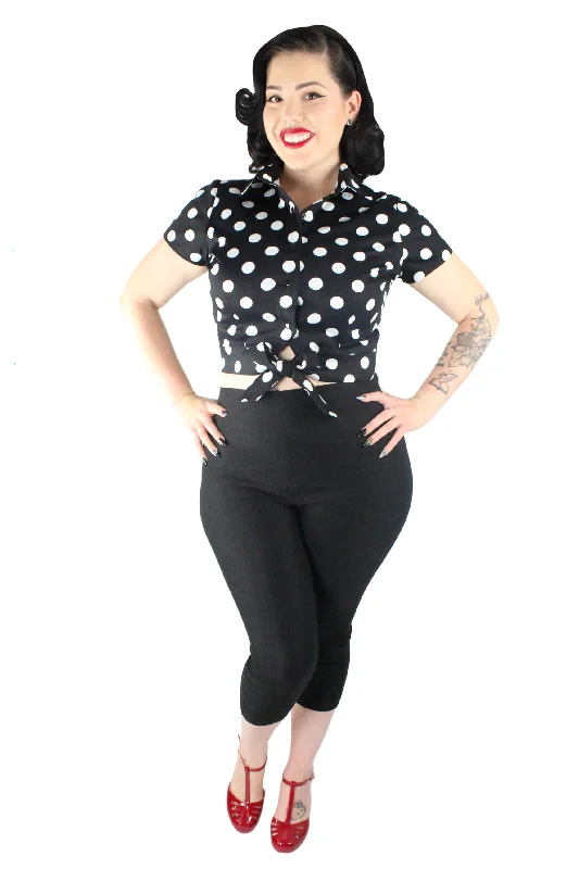 1950s Polka Dot Picnic Top XS-3XL #BWPT-1950