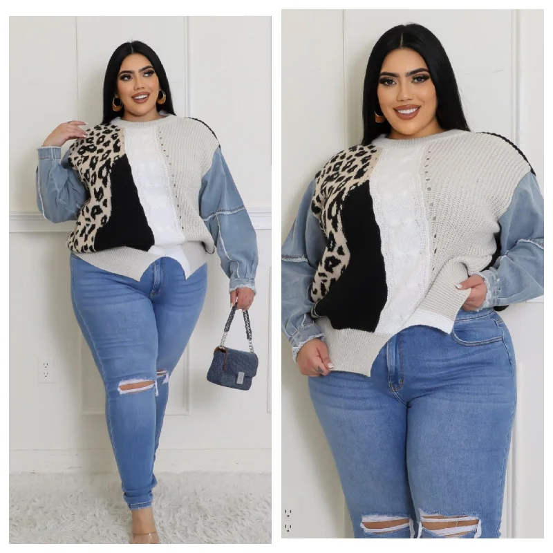 The Gianna Plus size Knit Top