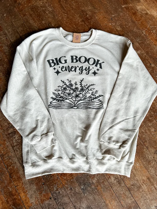 Big Book Energy Crewneck