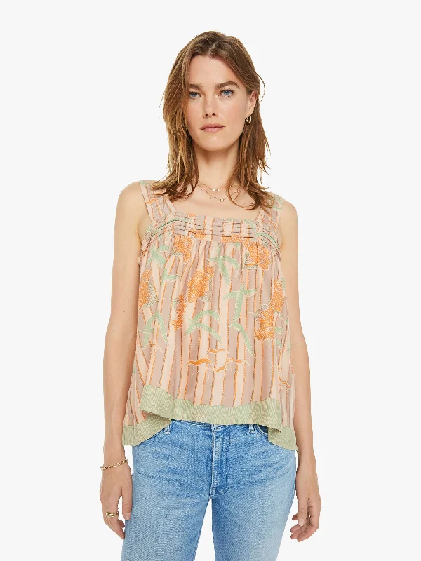 Natalie Martin Jasmine Top - Chamomile Apricot