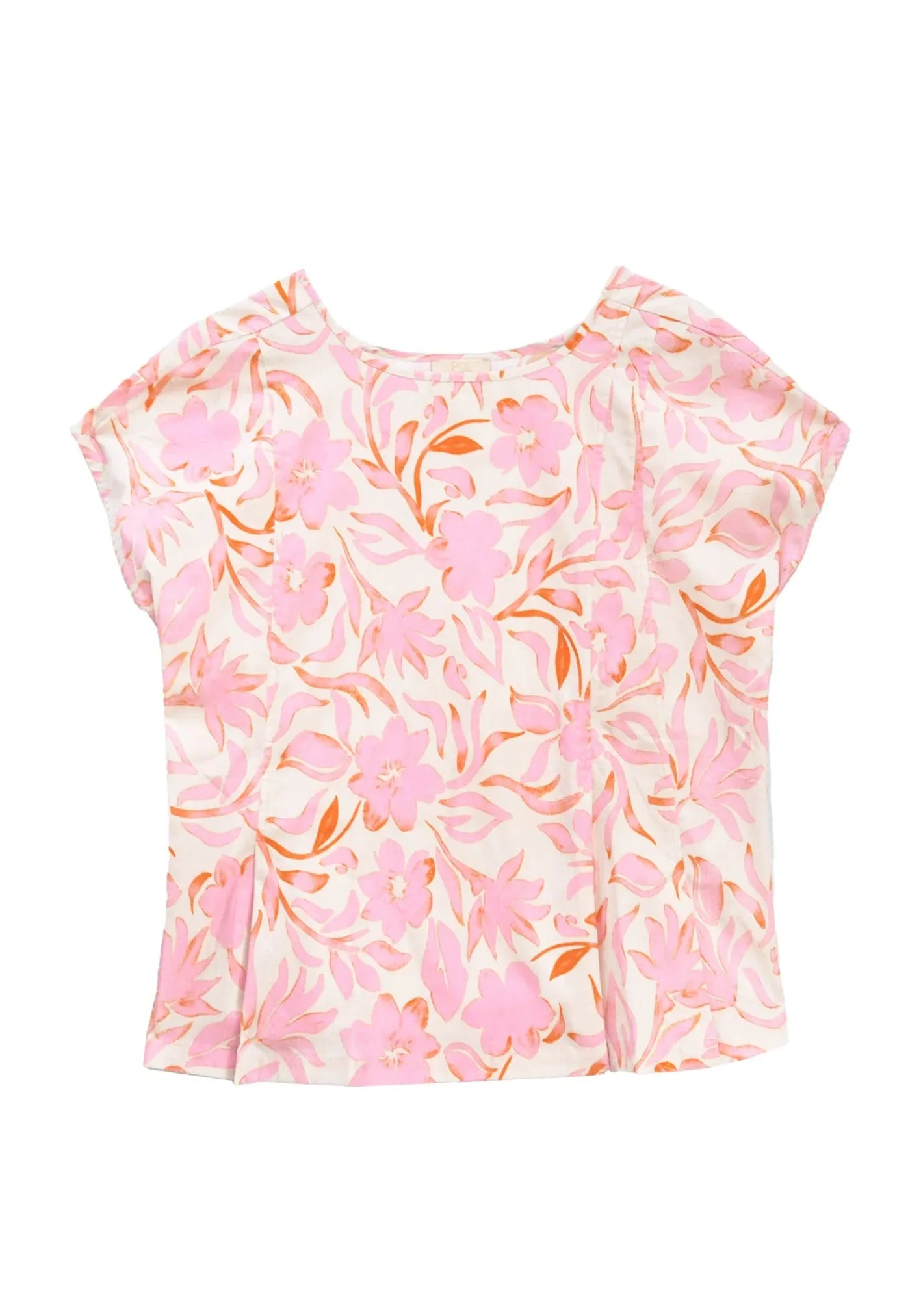 POL Sara Reversible Top in Sara Print