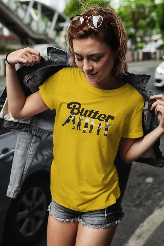 Butter: BTS Buddies : BTS - HALF-SLEEVE T-SHIRTS