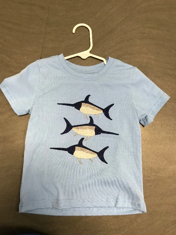 Fish Applique Boy Top