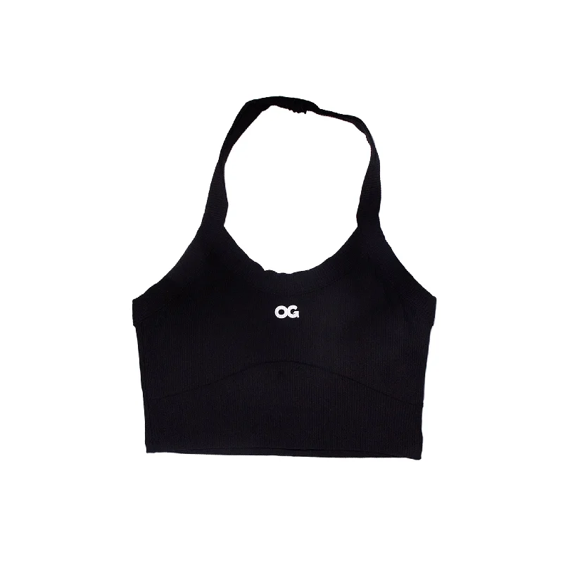 Eve Halter Top (Black)