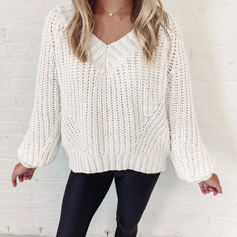 Amy Sweater - Ivory