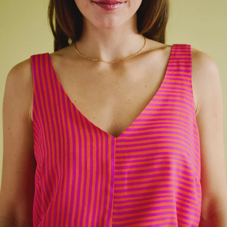 Classic Cami - Pink Stripe