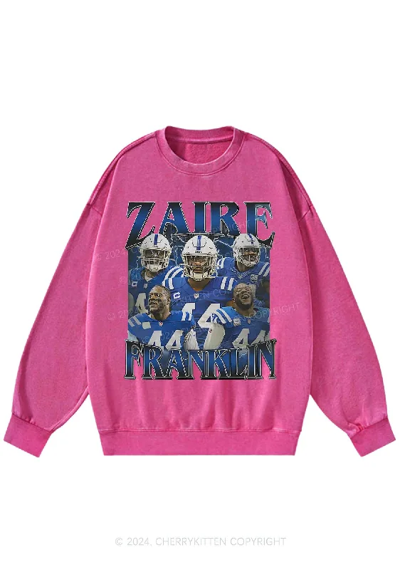 Z Franklin Y2K Super Bowl Washed Sweatshirts Cherrykitten