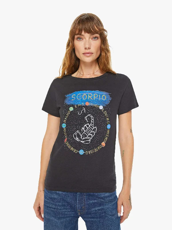 Unfortunate Portrait Scorpio Zodiac Tee - Black