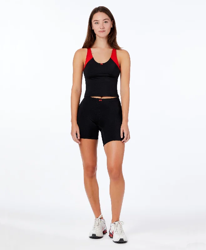 High Jump Tank- Black Cherry