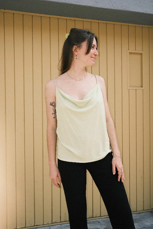 slip top - helen - matcha