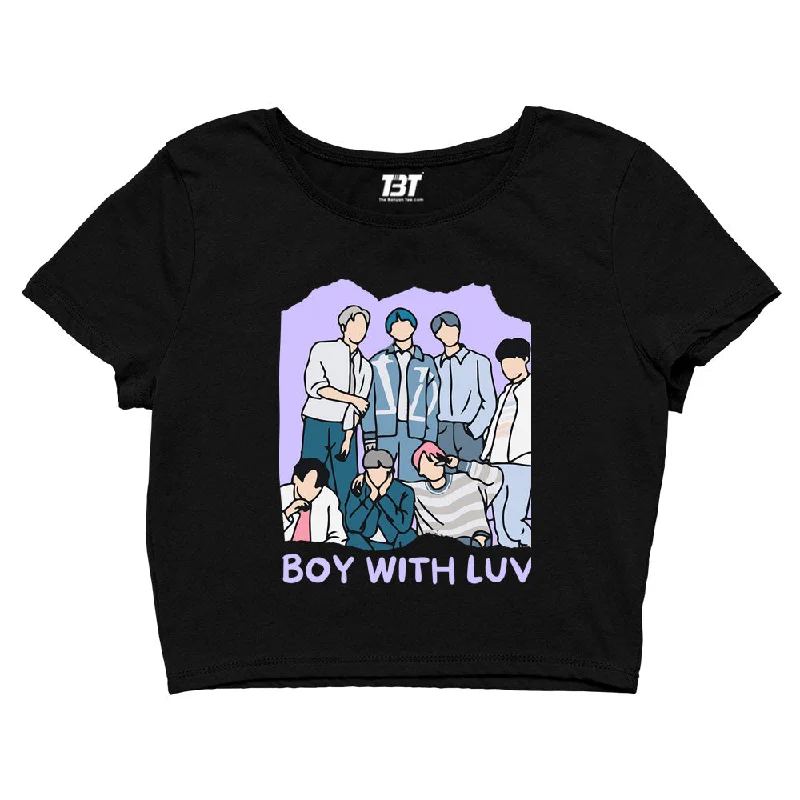 BTS Crop Top - Boy With Luv