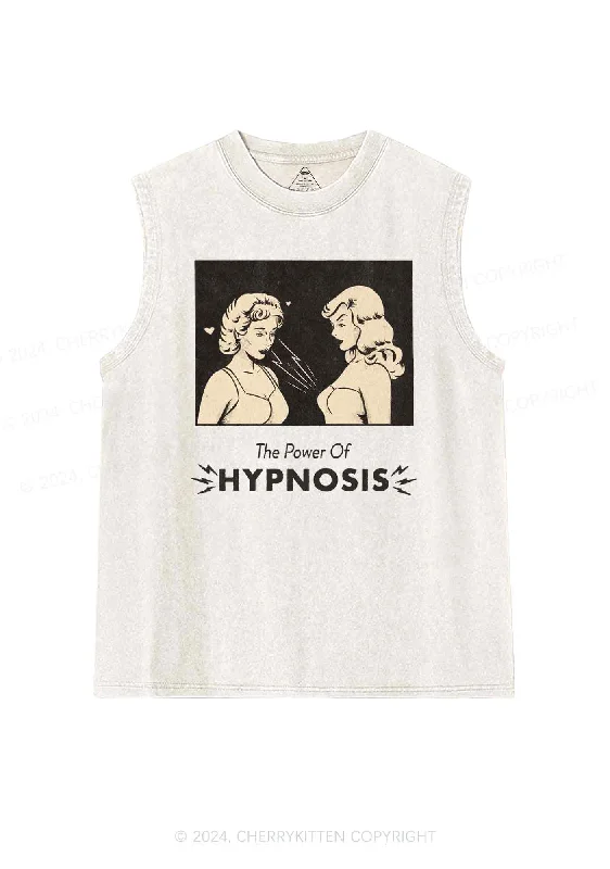 Hypnosis Power Y2K Washed Tank Cherrykitten